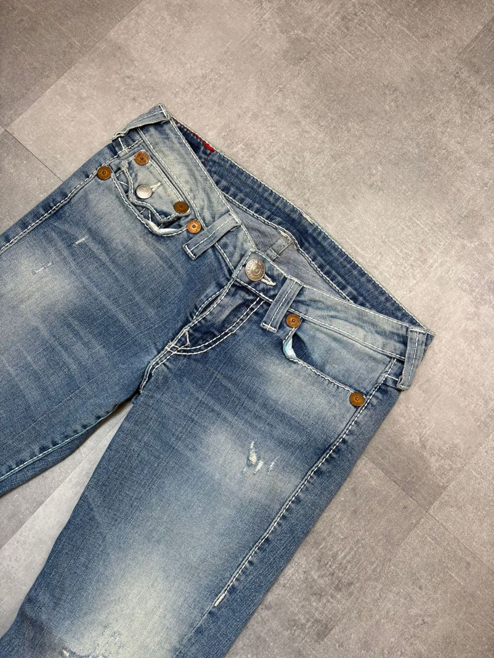 True Religion Jeans: True Religion Bootcut Flared Jeans - Grösse L – D'occasion à Werdenberg par hase.vintage 3