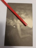 AK Foto Akt Frau um  Erotik Zigarette B1