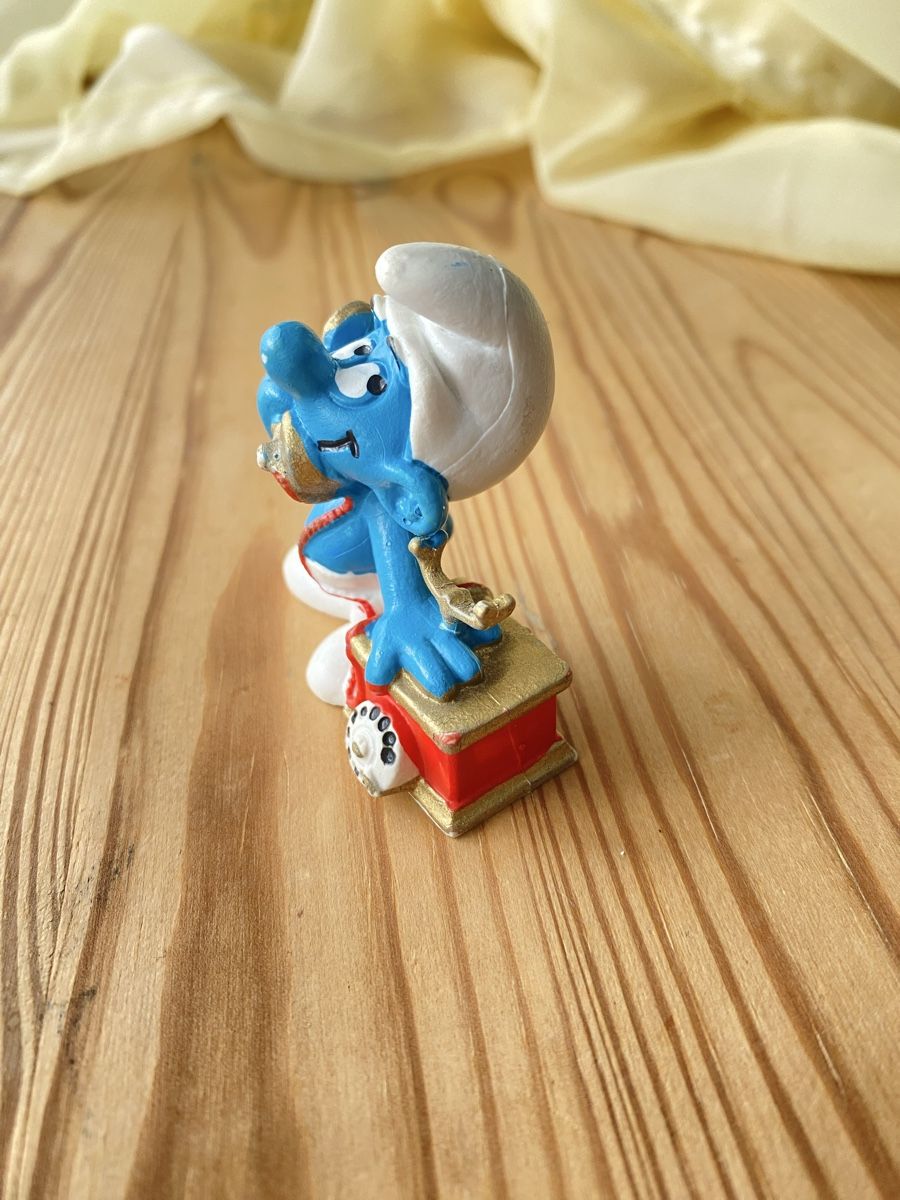 Schleich Statuette: Schlumpf Telefon – Usato da Fehraltorf venduto da Marian4 1