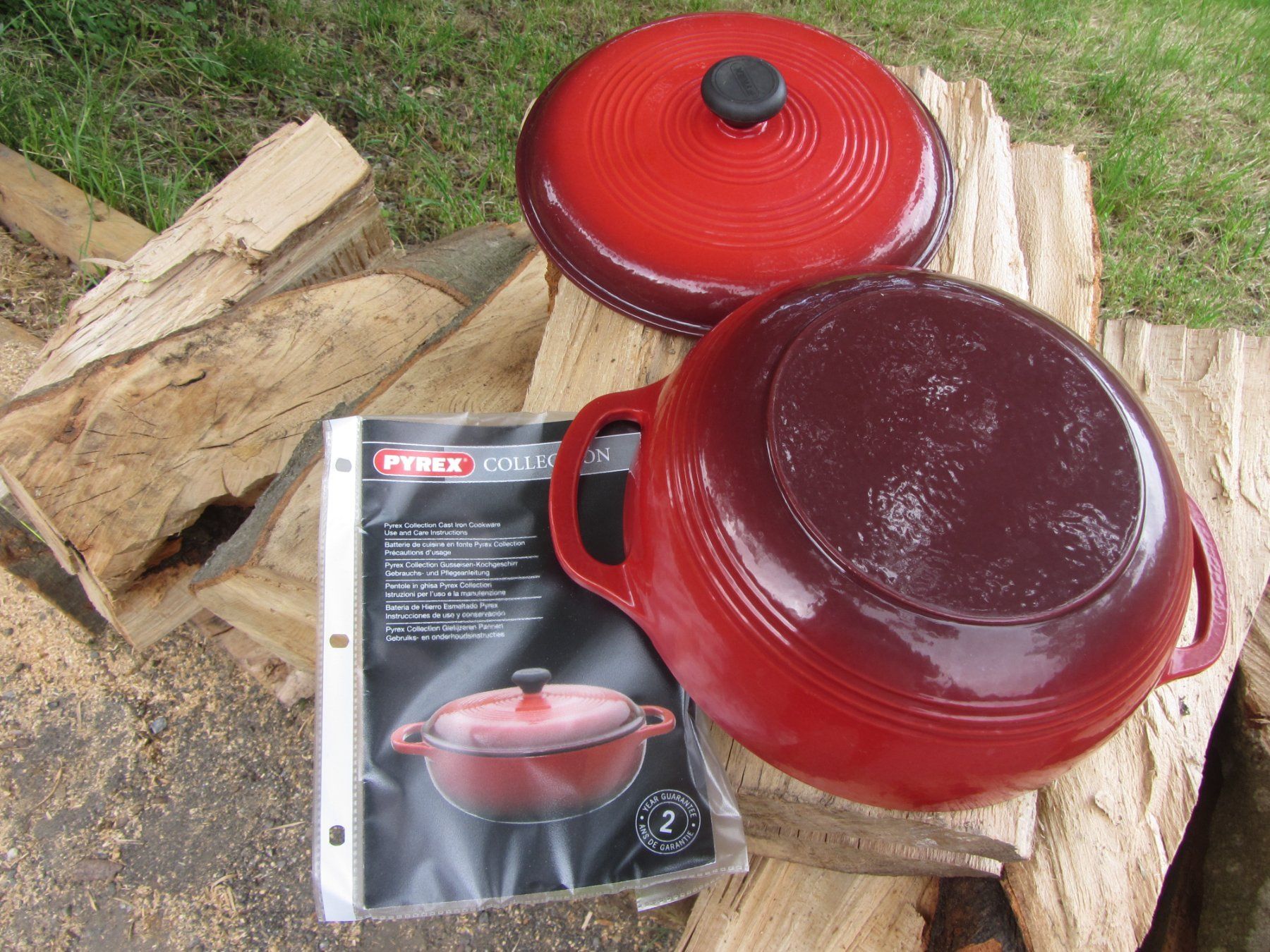 Pyrex Casseroles: Gusseisentopf von Pyrex – D'occasion à Wolfhalden par Quiria68 1