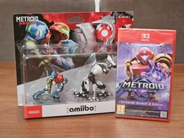 Metroid Prime 4 Beyond + Metroid Dread Amiibos / Neu & OVP