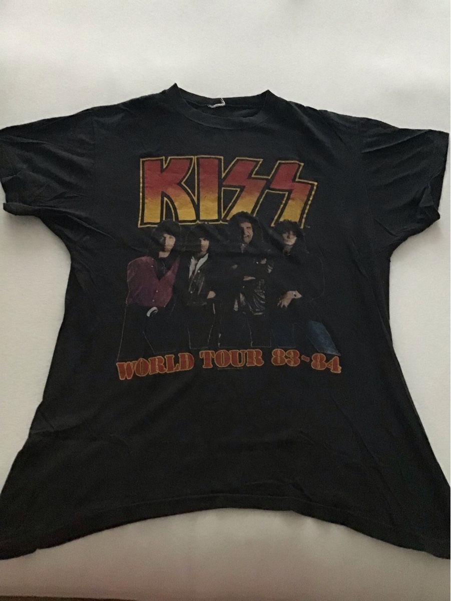 T-shirt: Kiss band shirt  – Usato da Bettwiesen venduto da Jumpingfox
