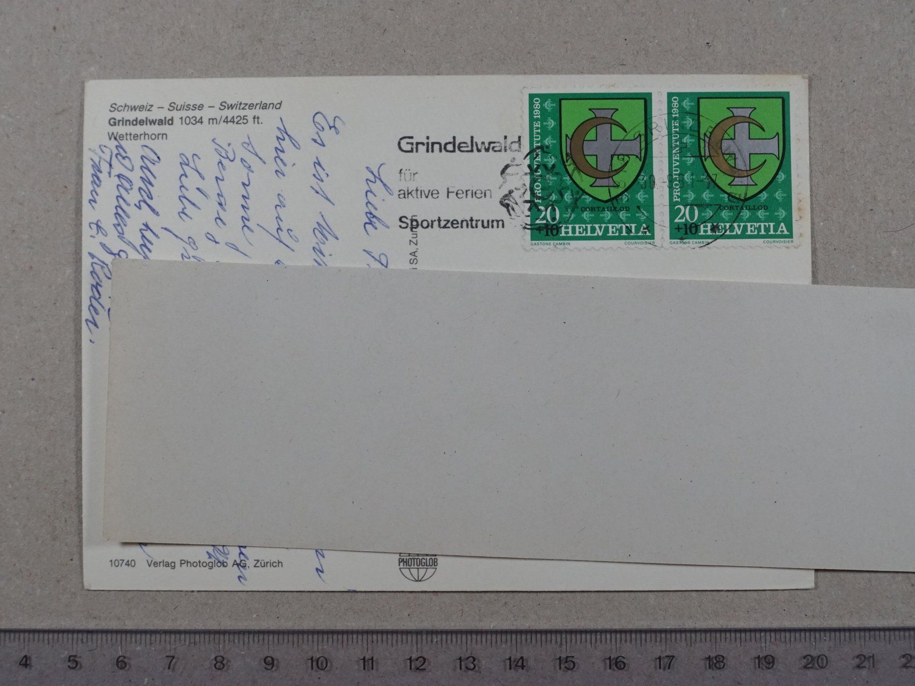 Cartes postales: Grindelwald, 1981 – D'occasion à Lenzburg par fh1 1