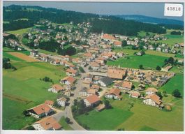 Flugaufnahme Les Breuleux vue aerienne