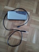 Digitaler Spiegelwecker mit Temperaturanzeige schwarz