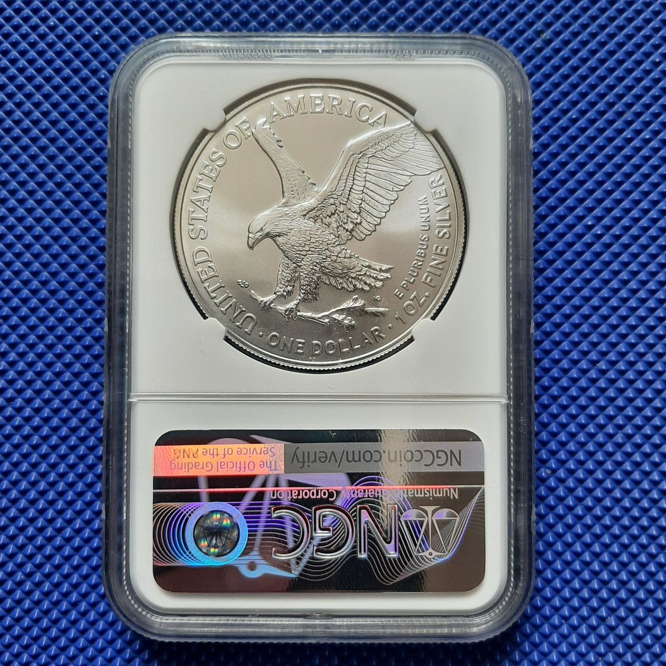 Tutti le monete: 1 oz Silver American Eagle NGC MS 69 S – Nuovo e nell'imballaggio originale da Carouge GE venduto da cecob0909 2