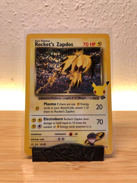 Pokémon Rockets Zapdos Celebrations En Kaufen Auf Ricardo 