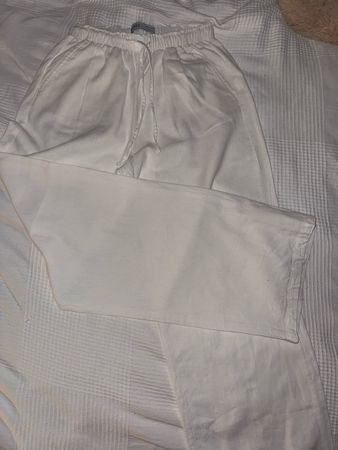 Leinenhose, weiss, Grösse XS, Wie neu!