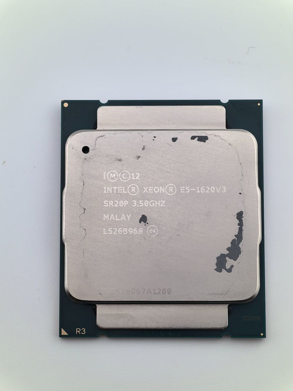 Intel Componenti elettronici: CPU Intel Xeon E5-1620V3 SR20p 3.5GHZ – Usato da Uster venduto da TOPPRICEE