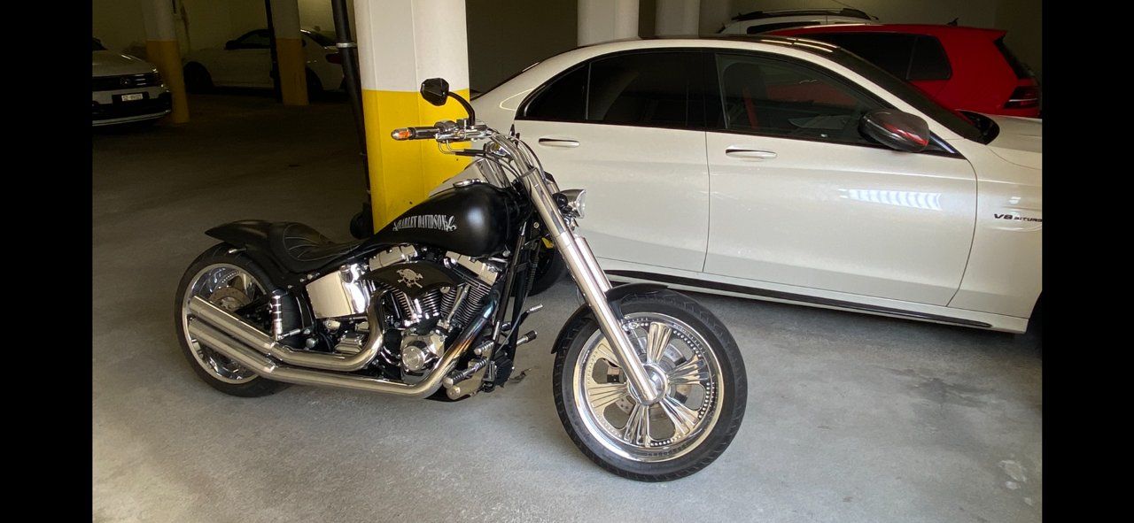 Harley-Davidson Chopper: Harley Davidson FXST - Custombike, 100 th Anniversary – Gebraucht aus Schwyz von alfred067 4