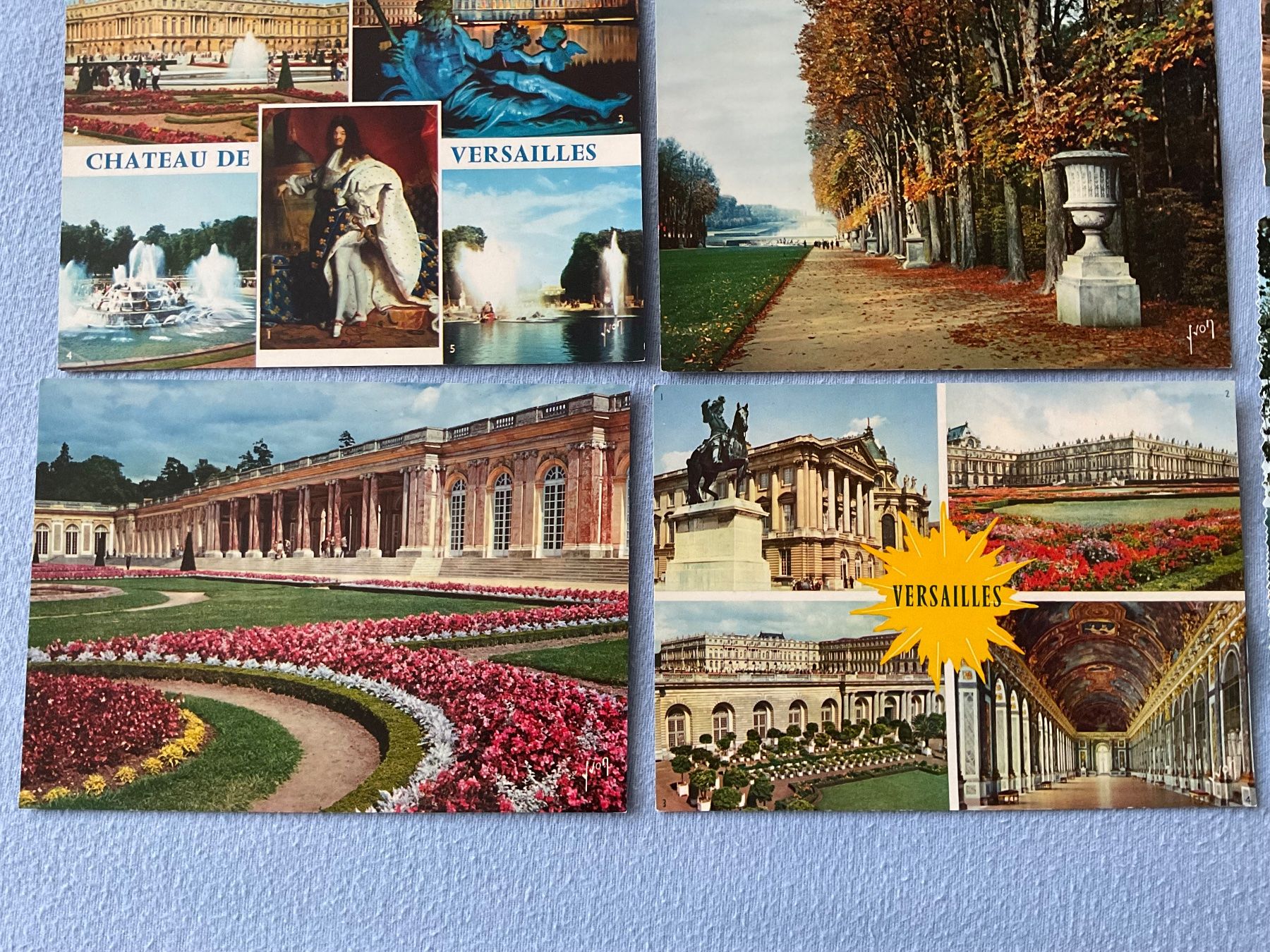 Cartoline postali: 14 AK ungelaufene Ansichtskarten Paris/Versailles – Usato da Zürich venduto da Tolima194 3