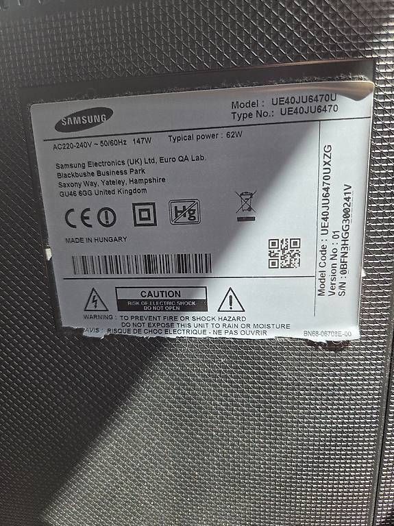 Televisori: Samsung TV 40 zoll – Usato da Hilterfingen venduto da boal1980 1