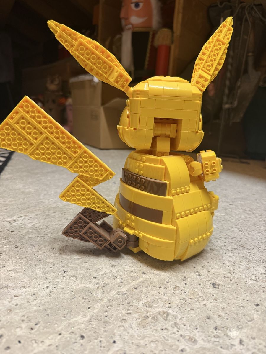 Jeux de construction: MEGA CONSTRUX Mega Construx Pokémon Jumbo Pikachu AB 1.- – D'occasion à Manno par Ariele- 2