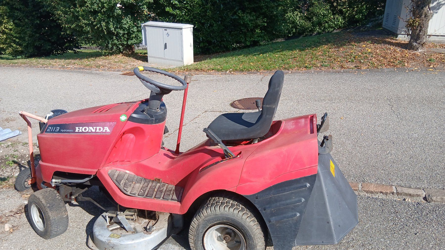 Rasenmäher: Aufsitzrasenmäher Rasentraktor Honda – Defekt aus Arch von gartenfreak02 4