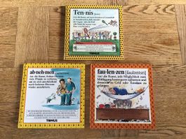 3 TOMUS Bücher, Humor & Lebenshilfe, Top Zustand