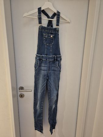 Blu Kids Jeans Latzhose Gr. 152