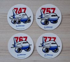 Boeing sticker set 747/757/767/777