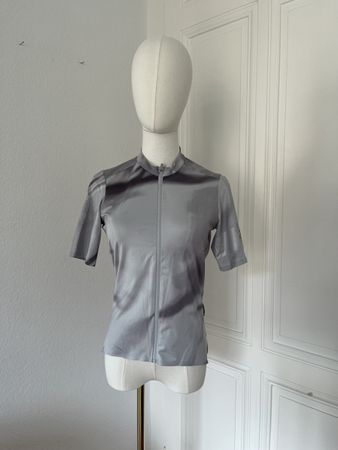 Rapha Women's Cycling Jersey Top - Size L - Grey - Perfect!