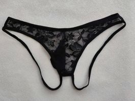 Tanga uomo di pizzo-M/L-nuovo