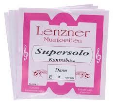 Musikinstrumente: Lenzer Supersolo - Darmsaiten Gut Strings Set 3/4 Kontrabass – Neu und originalverpackt aus Mühledorf SO von Neotech320 1