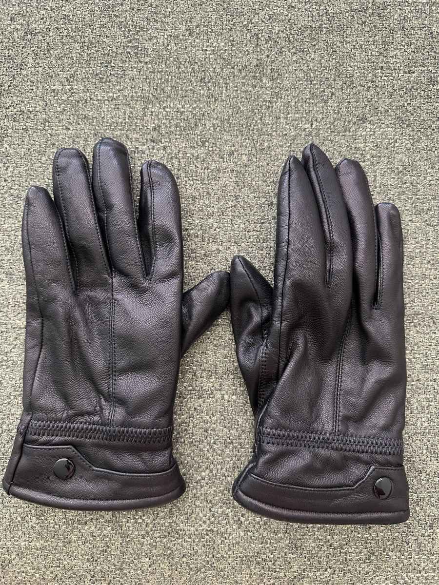 Gants & mitaines : Schwarze Lederhandschuhe  – D'occasion à Steinhausen par casaplia