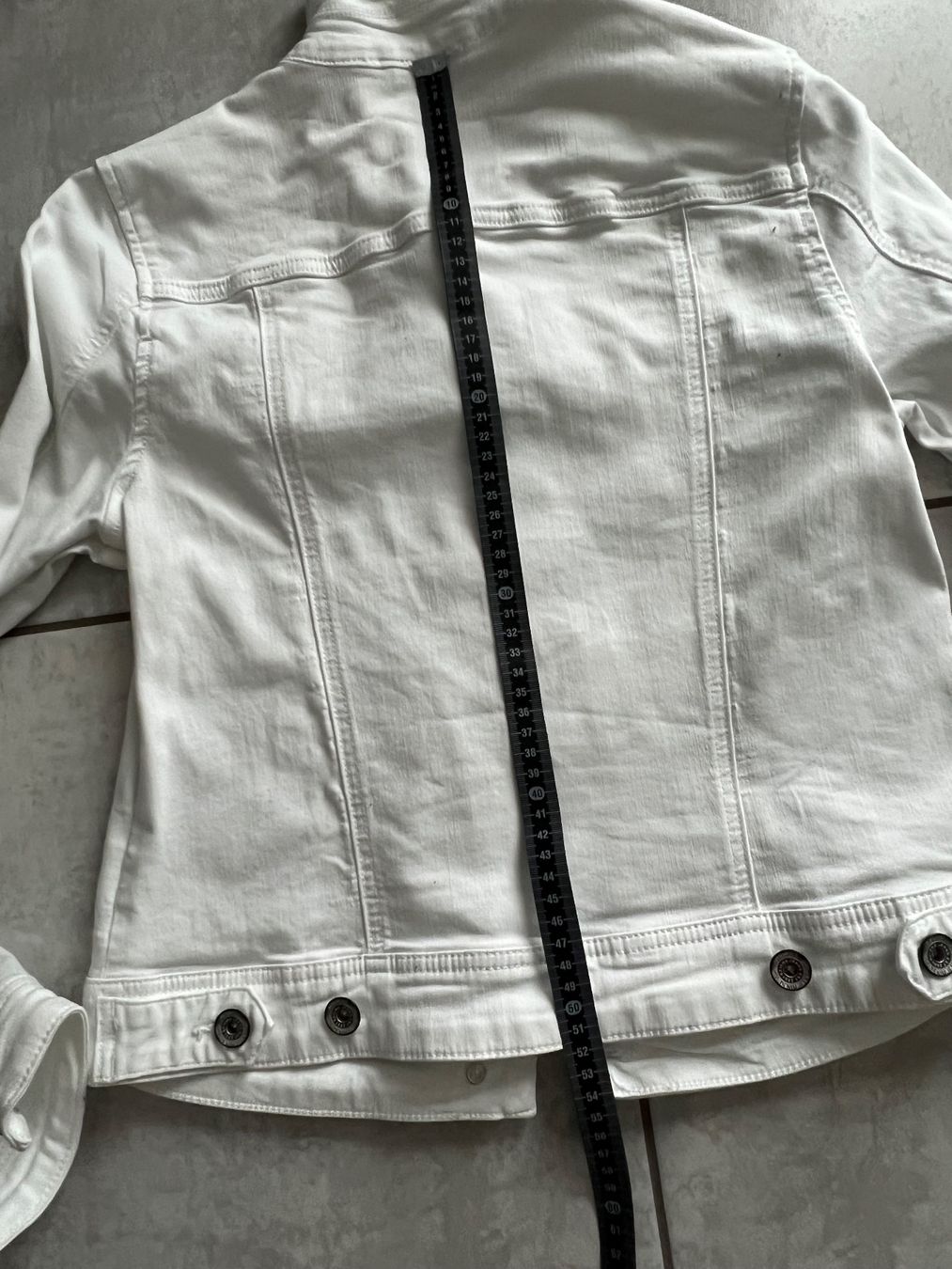 Giacche: Jeansjacke weiss Gr. M 38 – Usato da Schmerikon venduto da Speedy053 3