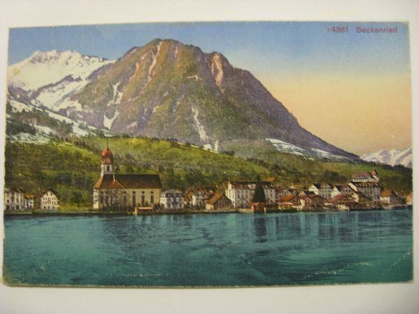 Ansichtskarten: AK  Beckenried – Gebraucht aus Gundetswil von Egro01