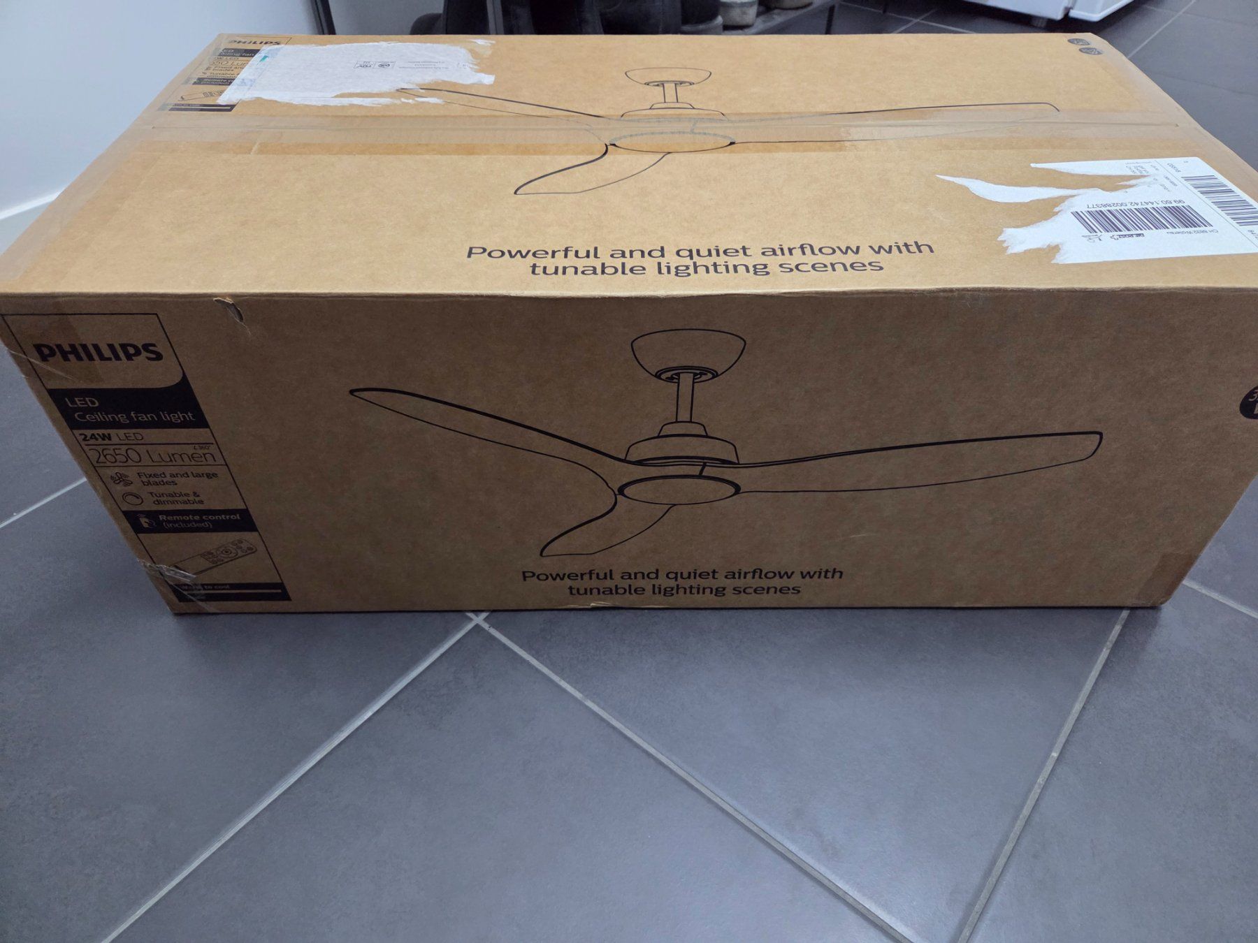 Philips Ventilatori: Deckenventilator Philips Olas mit Beleuchtung Neu – Usato da Zürich venduto da MrQuant 3