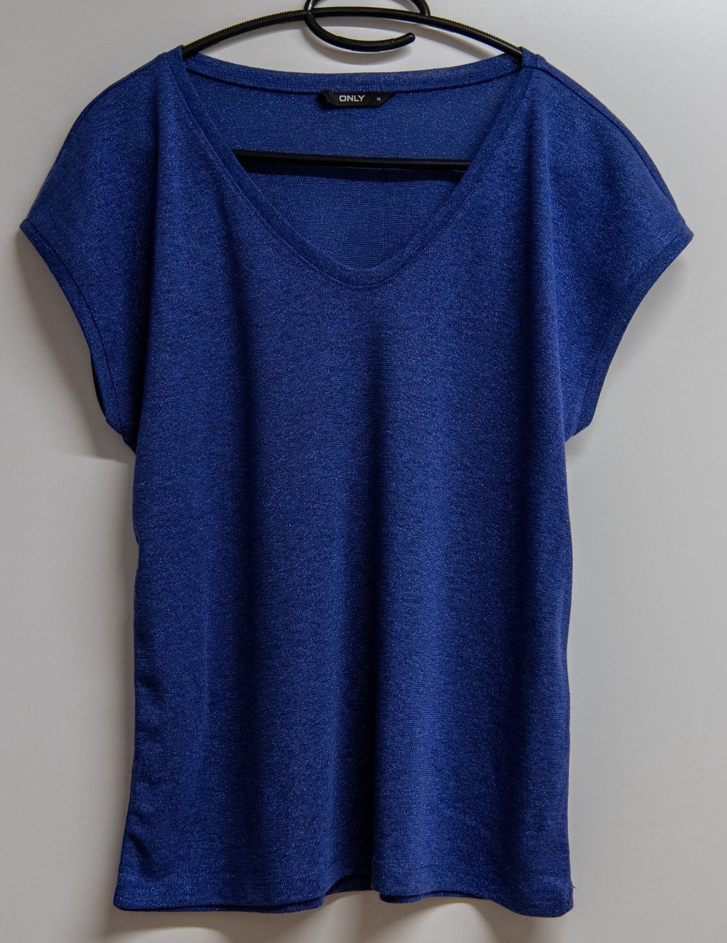 Only T-shirt: Glitzershirt von Only, Gr.M – Usato da Meilen venduto da luca70