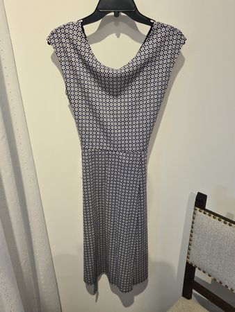 Weekend MaxMara Kleid blau-weiss Grösse 38 neuwertig