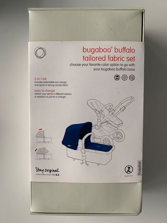 Bugaboo buffalo hotsell bekleidungsset grey melange