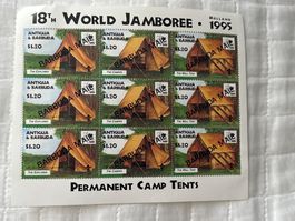 Antigua & Barbuda Briefmarken 18th Jamboree 1995 Holland