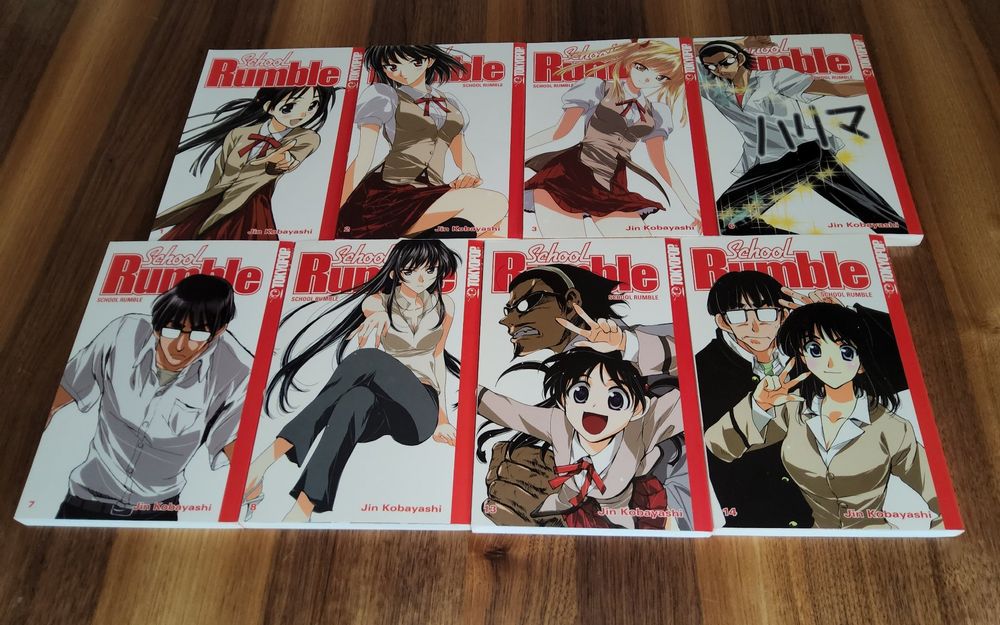 School Rumble - Manga - Deutsch - Bänder 1-3 / 6-8 / 13+14 | Kaufen auf ...
