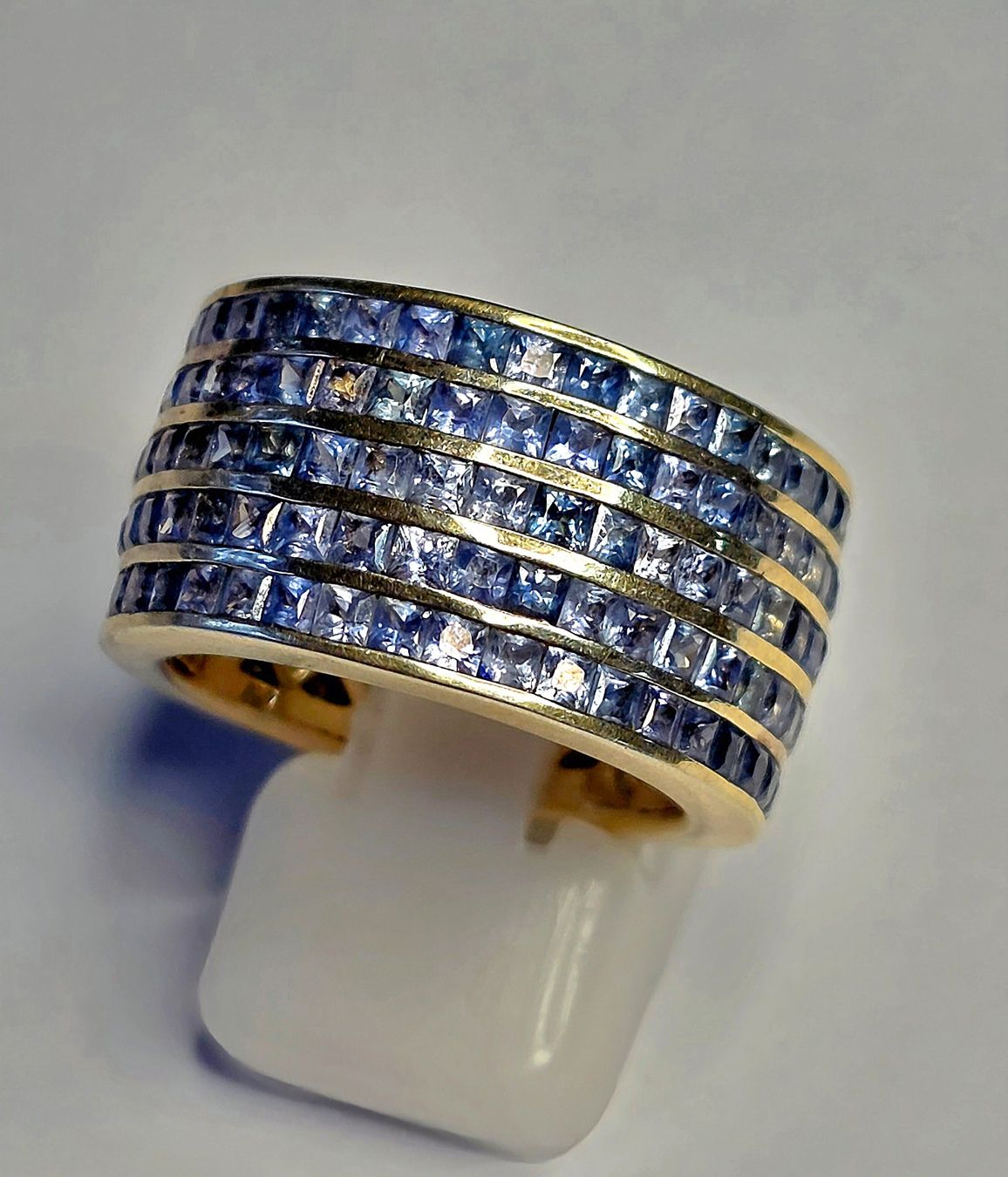 Anelli: Safir Ring – Nuovo (secondo la descrizione) da Zürich venduto da adriben