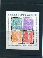 1934 NABA Block postfrisch
