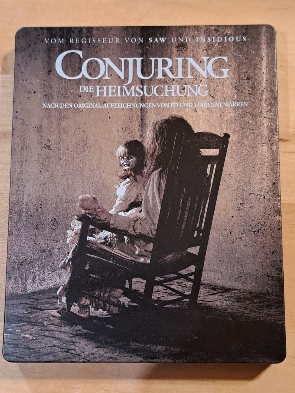 Tutti i DVDs: Blu-ray Steelbook CONJURING, Die Heimsuchung  2013 – Nuovo (secondo la descrizione) da Unterseen venduto da Kanica