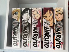 Naruto Massiv Manga 5 Bände 5 9 10 11 12 Carlsen Verlag