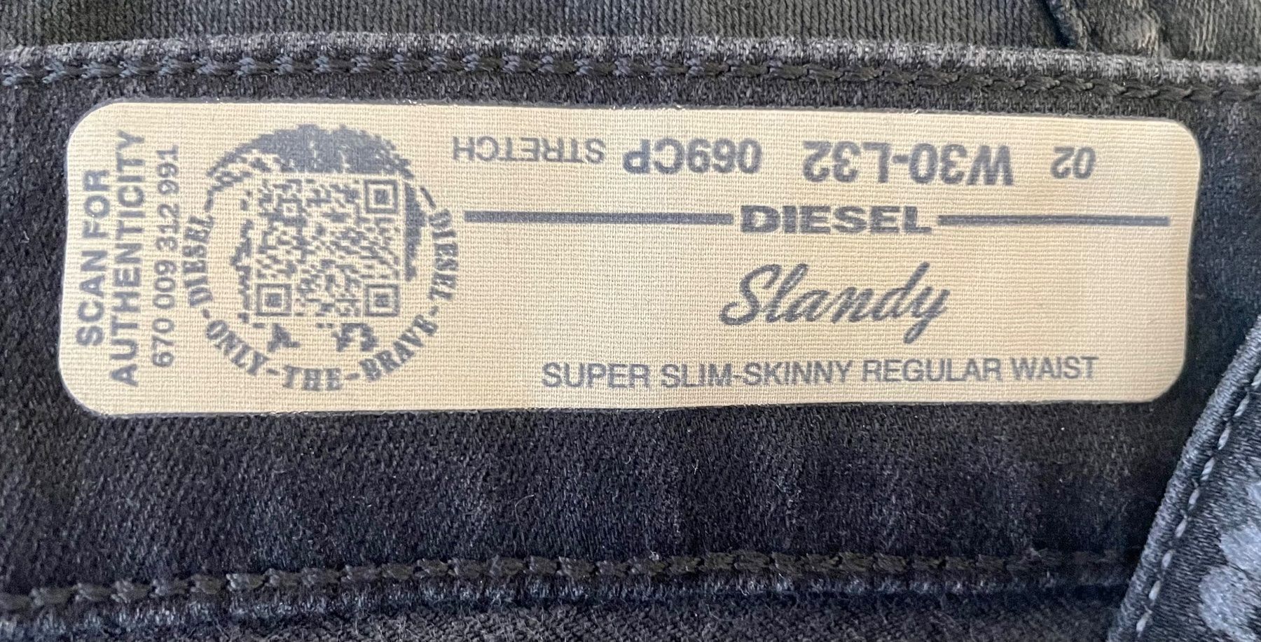Diesel Jeans: DIESEL Jeans, Slandy, schwarz/grau – Neu (gemäss Beschreibung) aus Liestal von userin1000 2
