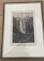 alter Stich Uri-Stäubenfall (Staubbach) Unterschächen