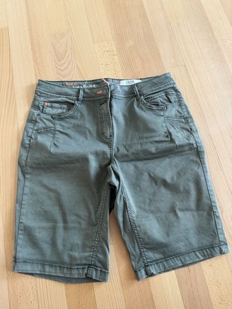 Cecil Sommer-Shorts, Khaki, Grösse 29, neuwertig