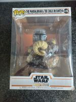 Funko Pop Mandalorian & Child on Bantha 416