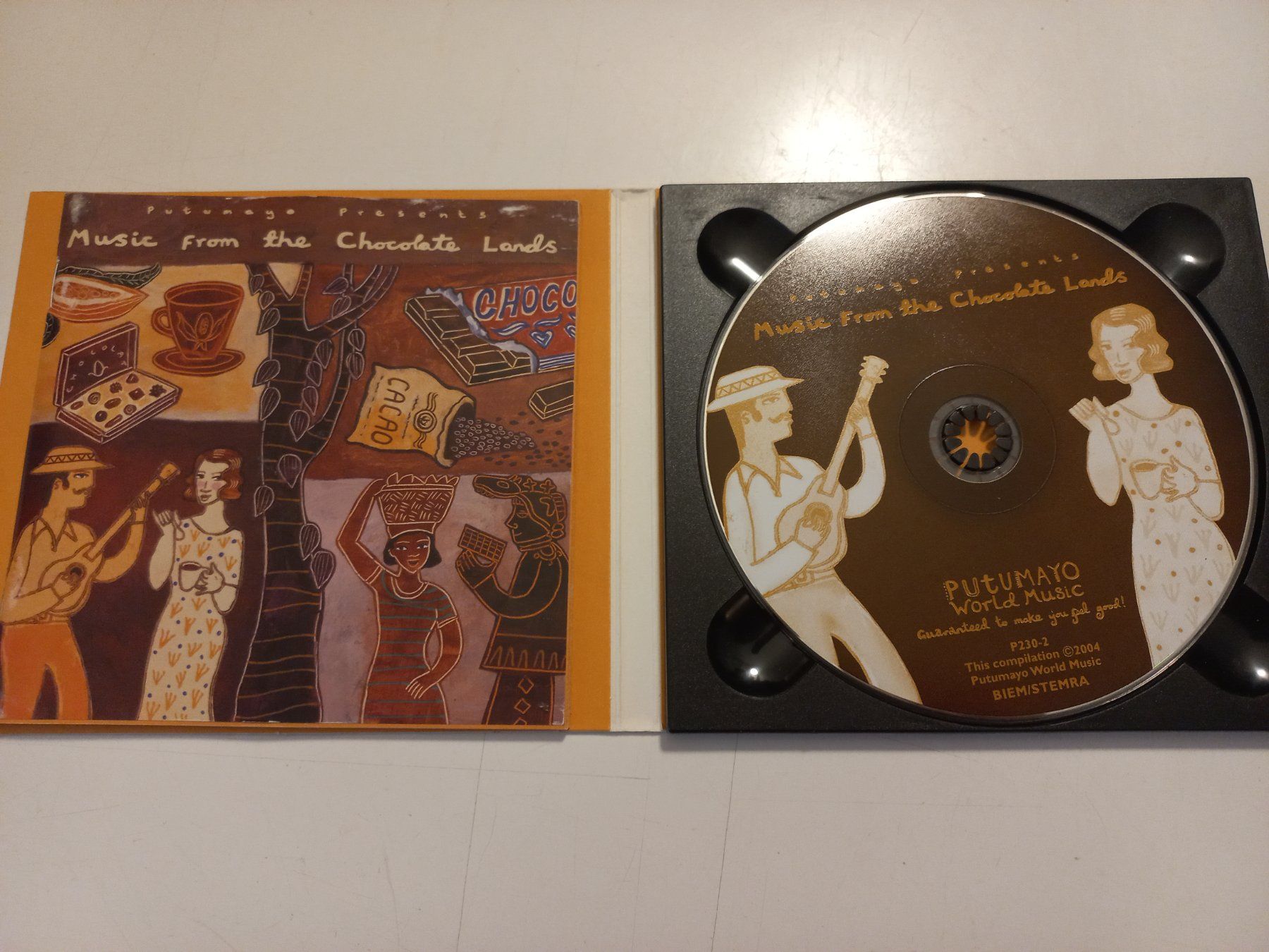 CDs: Putumayo Hot choclate lands – Gebraucht aus Zofingen von piawm 2