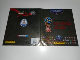 Panini WM Album Russia 2018 komplett mit Cola Sticker Nr.1