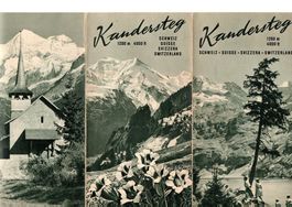 Broschüre Kandersteg 1950er