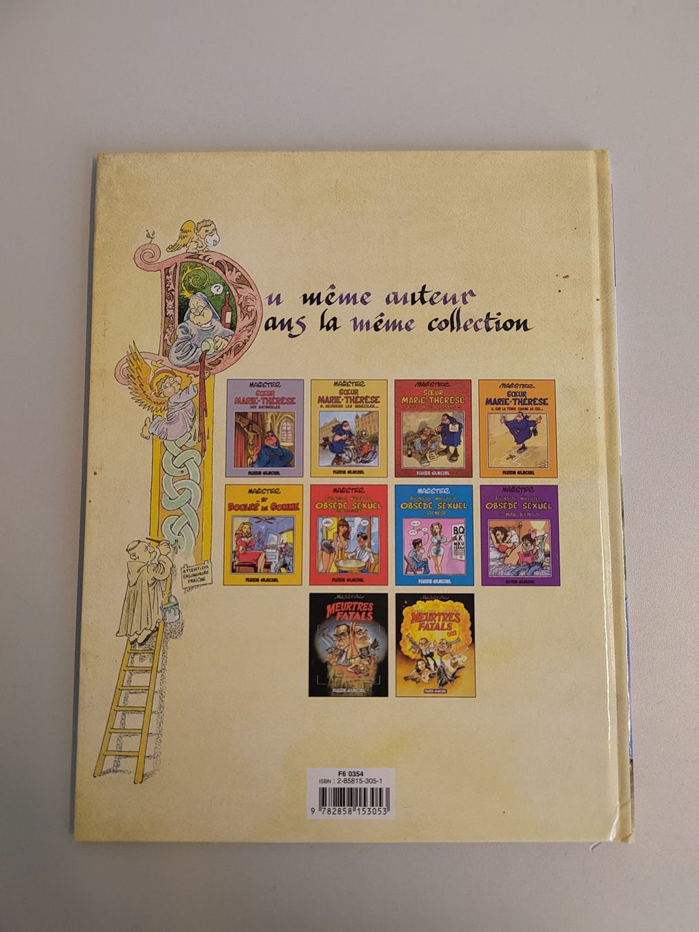 Fumetti: Soeur Marie-Thérèse 5 - Sans Diocèse Fixe - BD Maëster – Usato da Fribourg venduto da Nooky 1