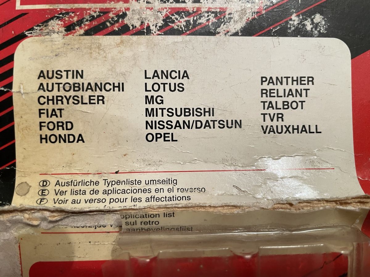 Champion Tutti pezzi di ricambio auto: Zündkerzen Champion RN7YC (Lotus, Lancia, MG, TVR, Ford …) – Nuovo e nell'imballaggio originale da Russikon venduto da stemmi01 2