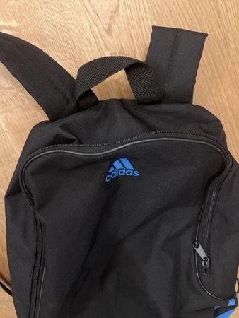 Sac à dos Adidas noir et bleu - Occasion