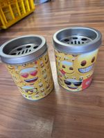 Wind Aschenbecher Emoji Motiv 1Stk. neu