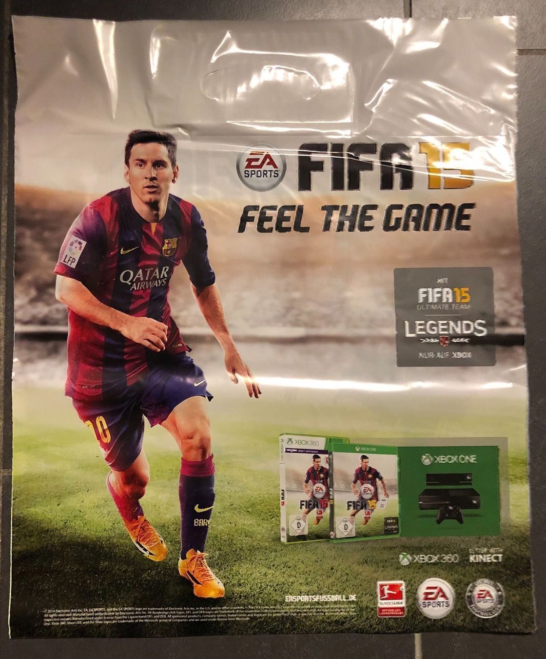 Spiele: 300 Plastiktüten FIFA 15 – Neu (gemäss Beschreibung) aus Kestenholz von Matti_09