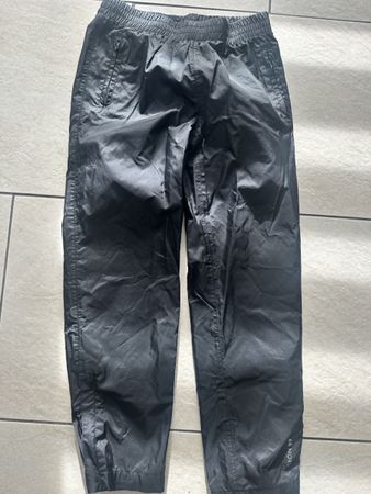46 Nord Kids Black Lightweight Outdoor Trousers, Size M